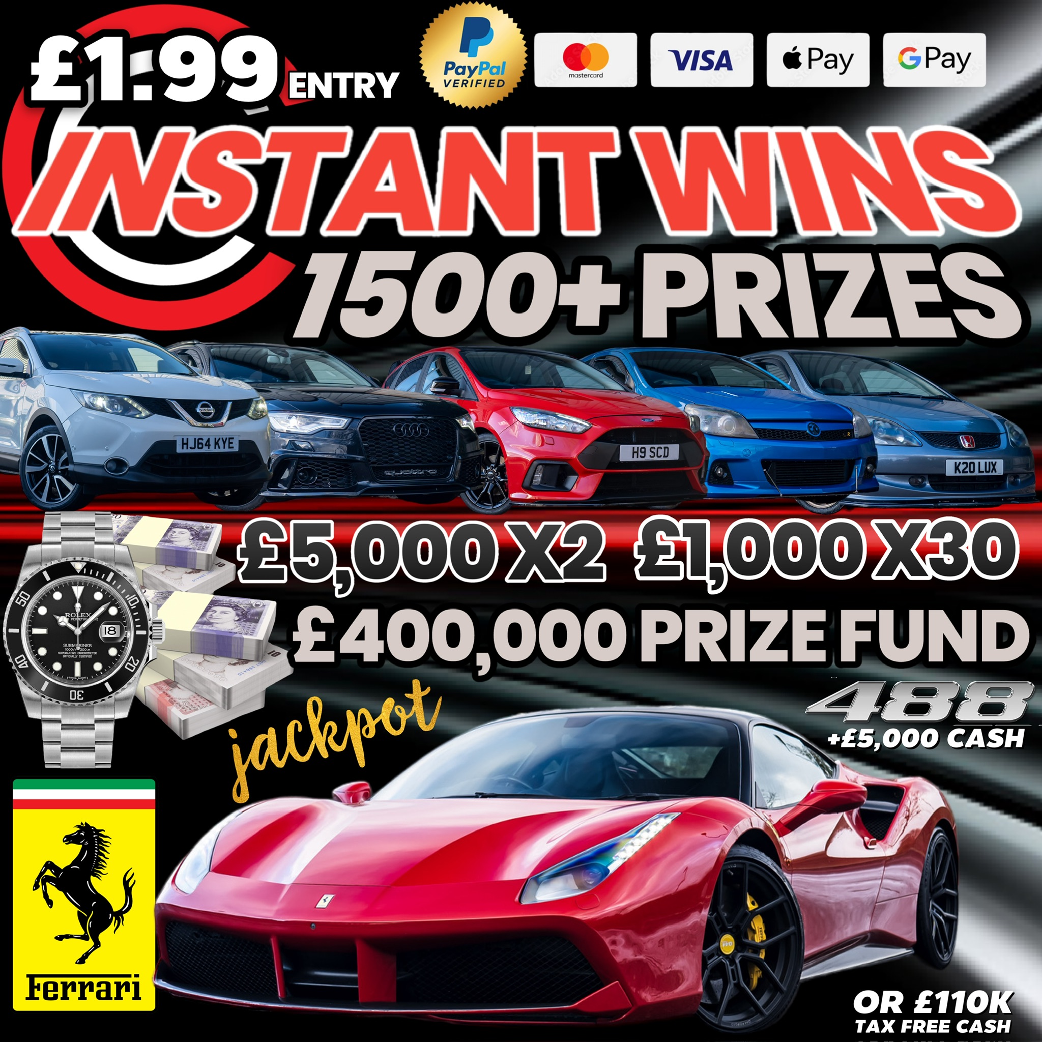 Instant Wins Archives - Click Competitions