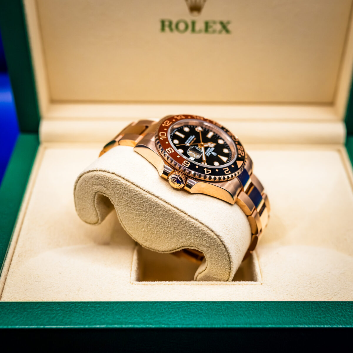 Win This Full Rose Gold Rolex ROOTBEER GMT Master II - Image 6