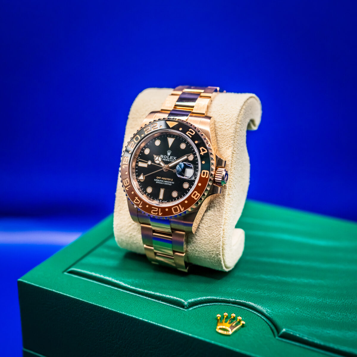 Win This Full Rose Gold Rolex ROOTBEER GMT Master II - Image 11