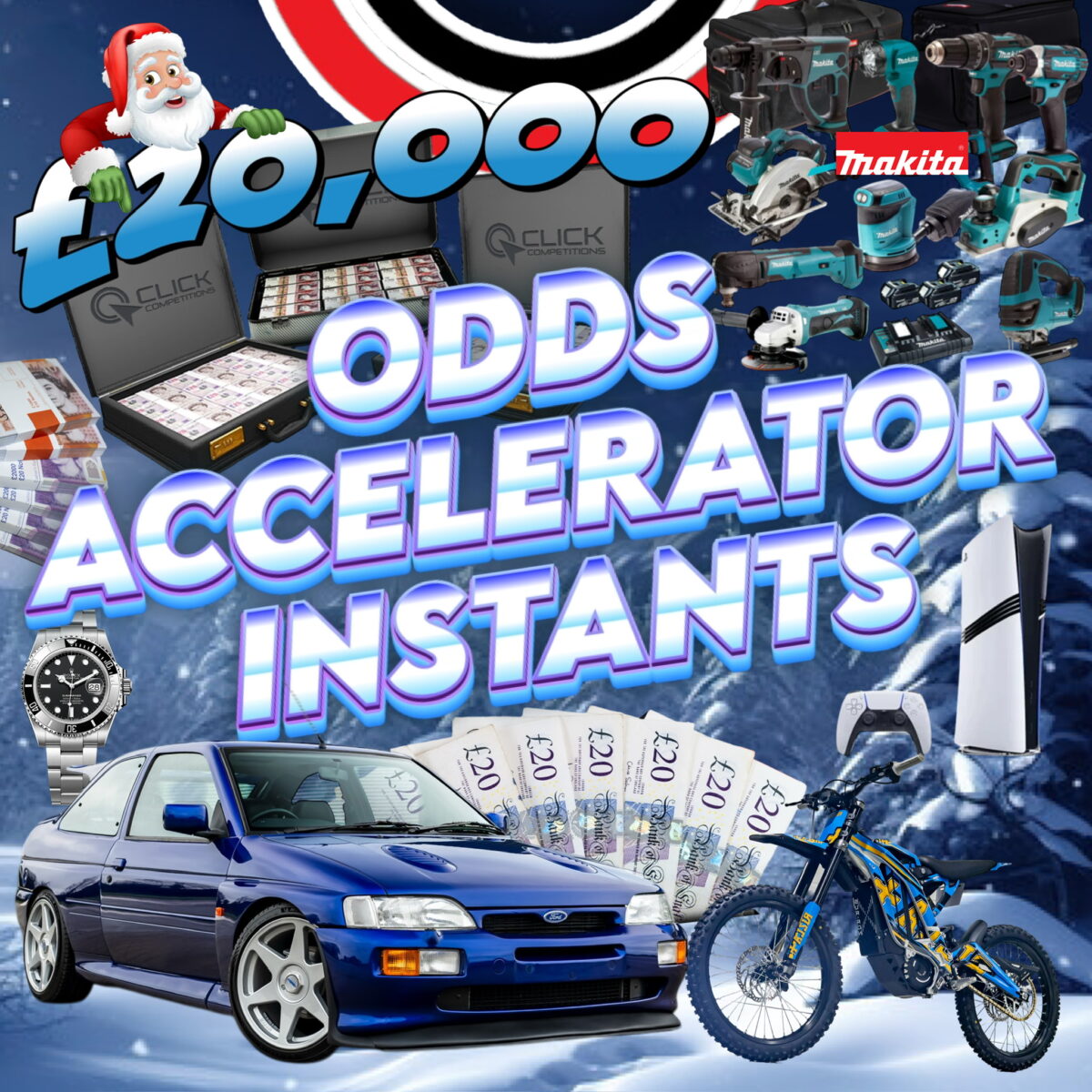 ODDS ACCELERATOR INSTANTS - INCREASE YOUR CHANCES!