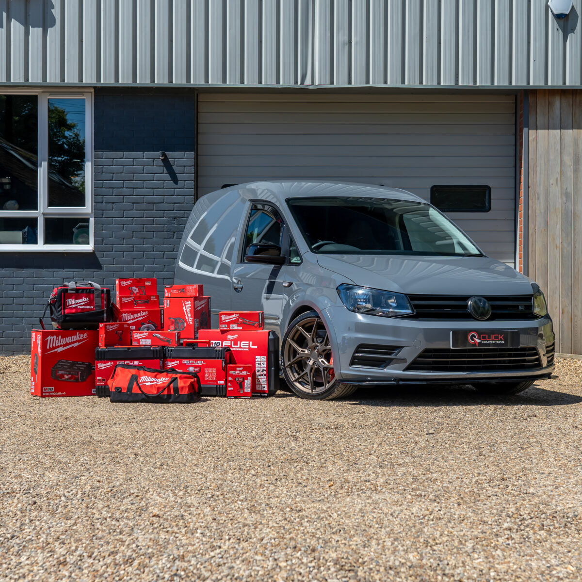 Win This VW Caddy TDI + HUGE Milwaukee Tool Bundle & £1,000 Cash *Business Bundle*