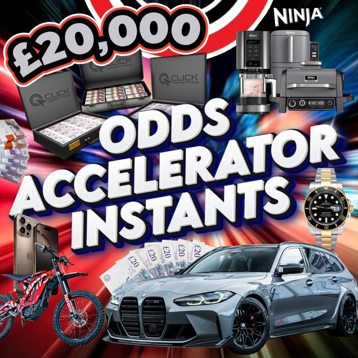 ODDS ACCELERATOR INSTANTS - INCREASE YOUR CHANCES!