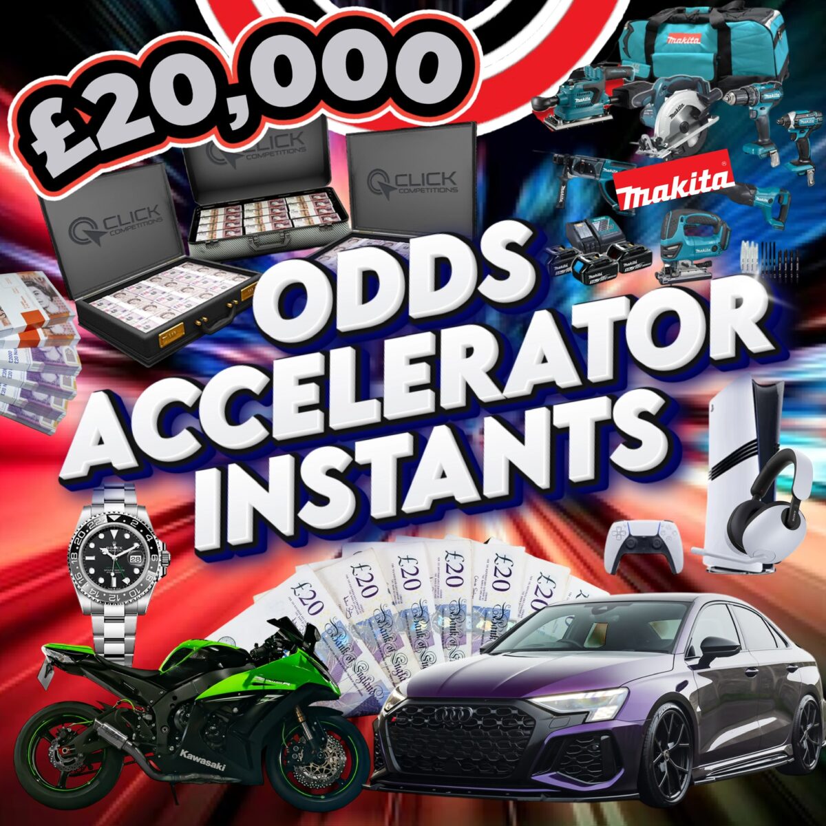 ODDS ACCELERATOR INSTANTS - INCREASE YOUR CHANCES!