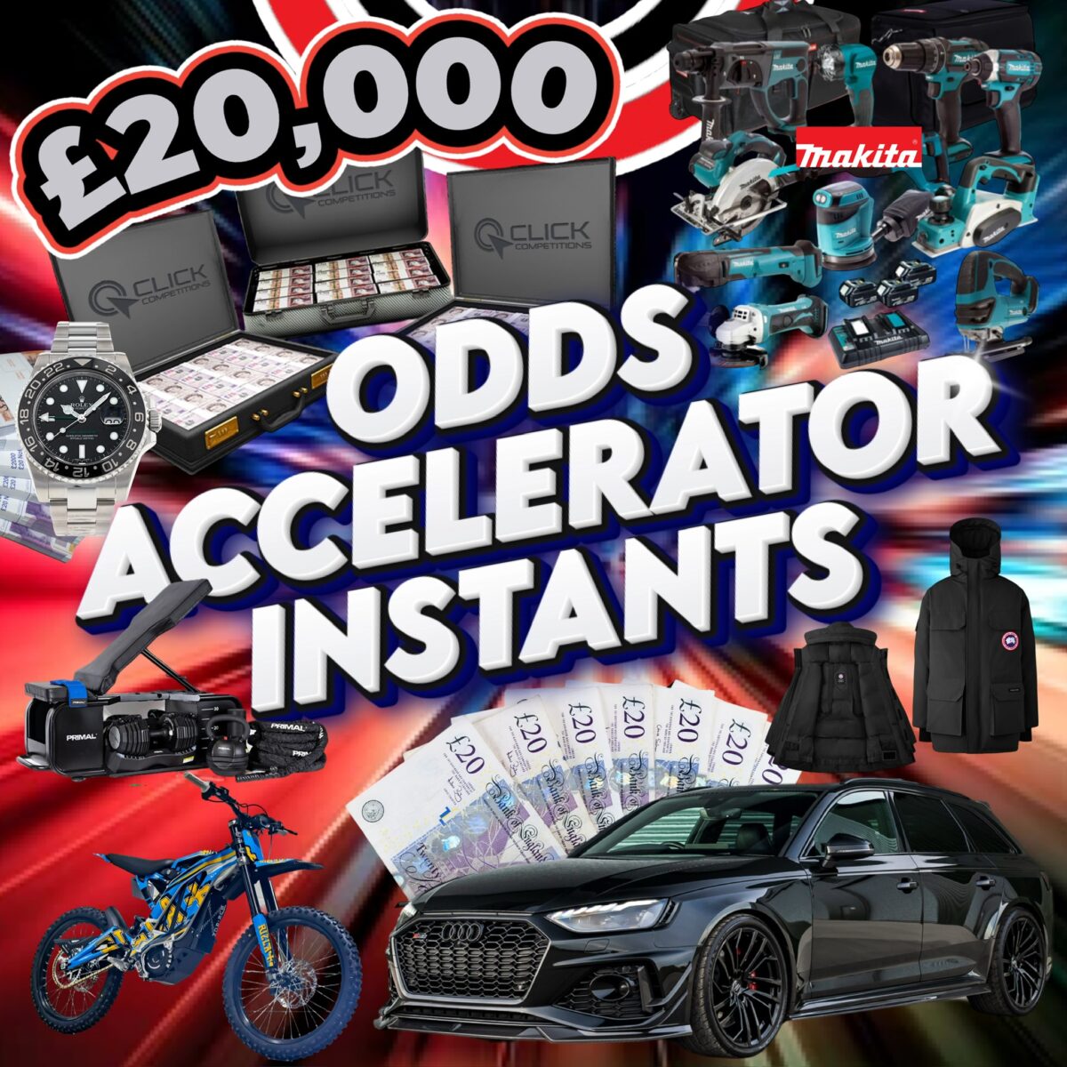 ODDS ACCELERATOR INSTANTS - INCREASE YOUR CHANCES!