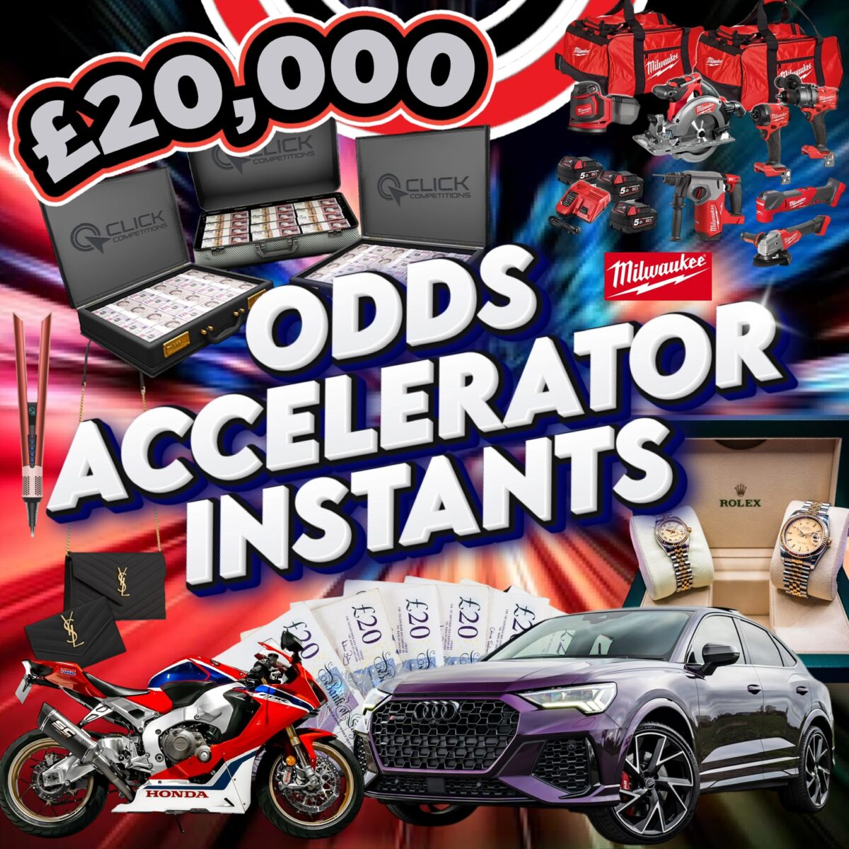 ODDS ACCELERATOR INSTANTS - INCREASE YOUR CHANCES!