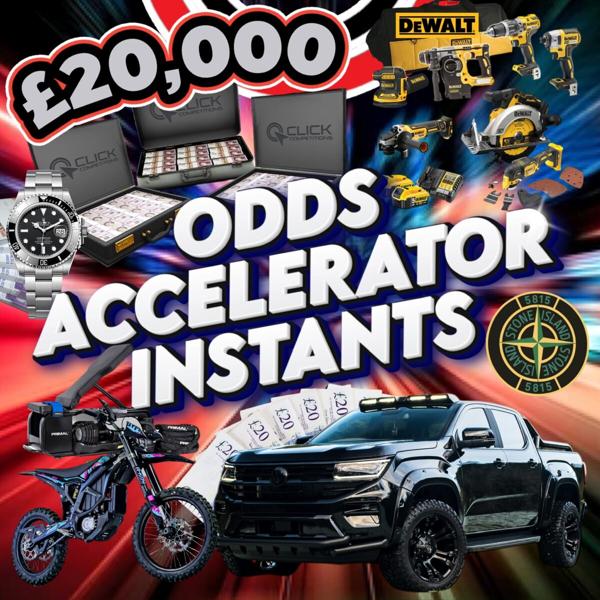 ODDS ACCELERATOR INSTANTS - INCREASE YOUR CHANCES!