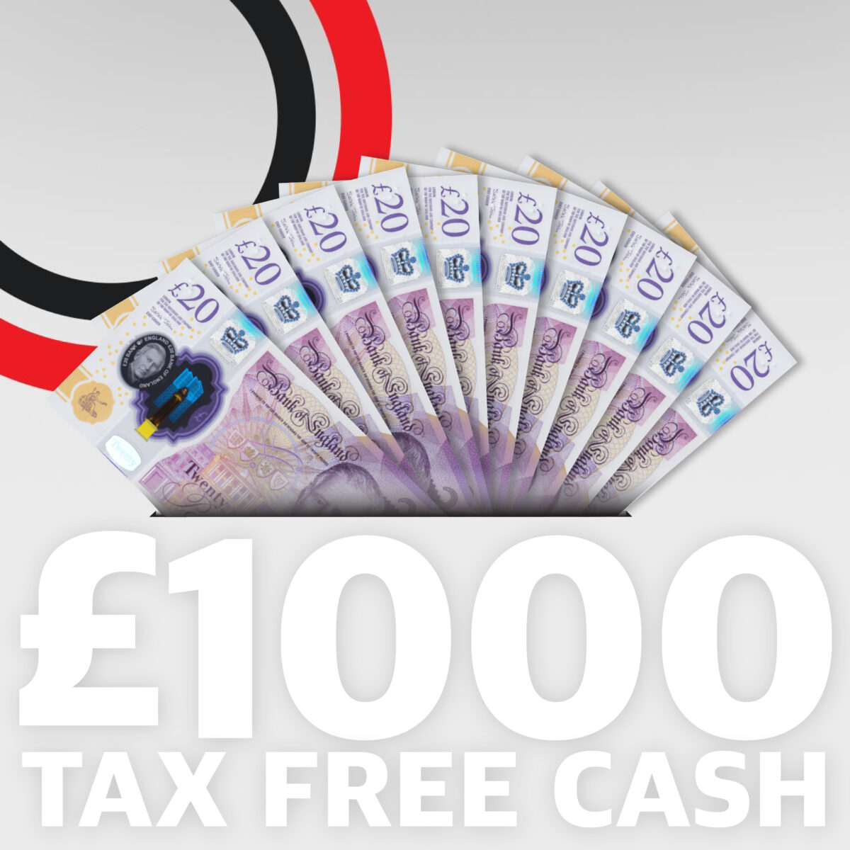 Win £1,000 Tax Free Cash For £3.25 *FRIDAY DRAW*