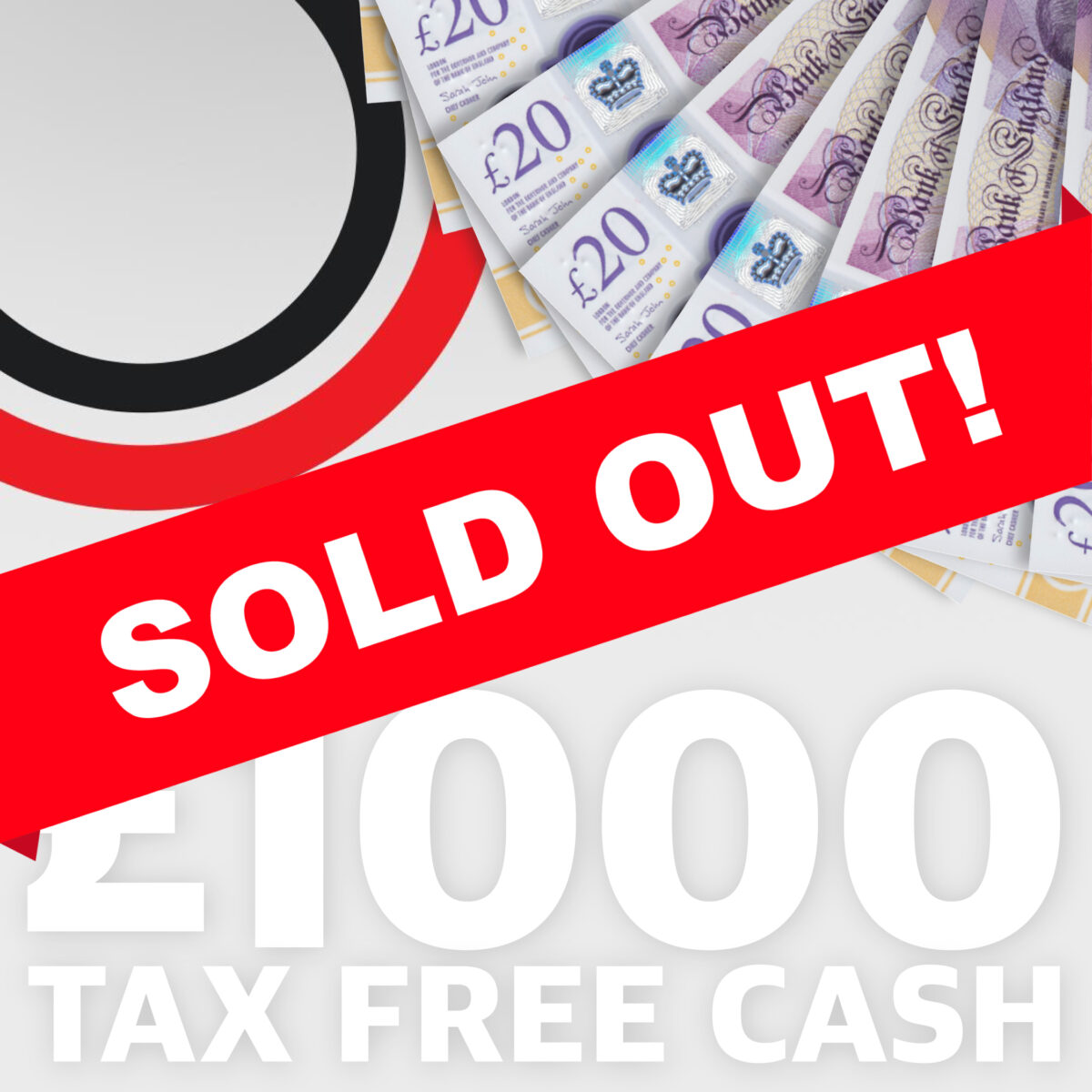 Win £1,000 Tax Free Cash For £3.25!