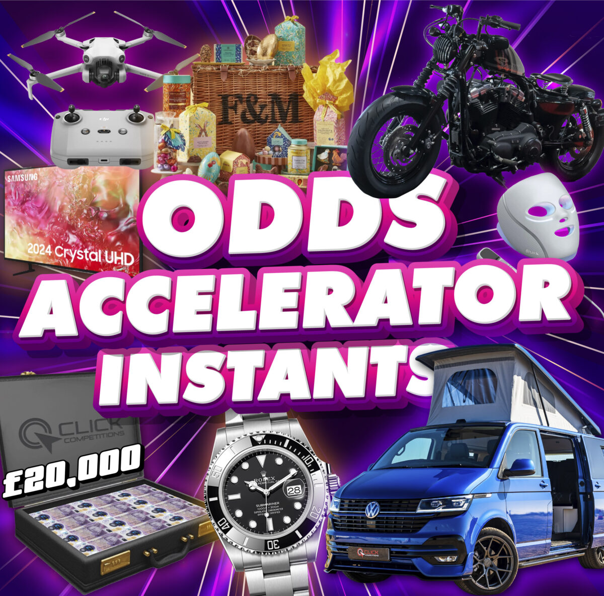 ODDS ACCELERATOR INSTANTS - INCREASE YOUR CHANCES!