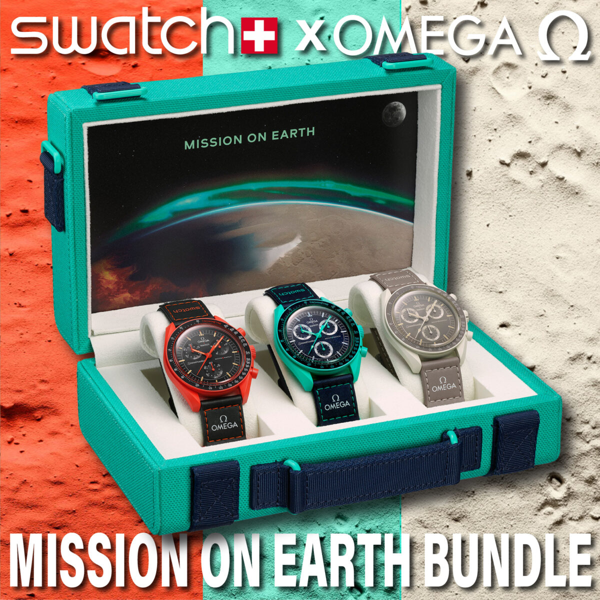 Win This Swatch x Omega 'Mission on Earth' Bundle!