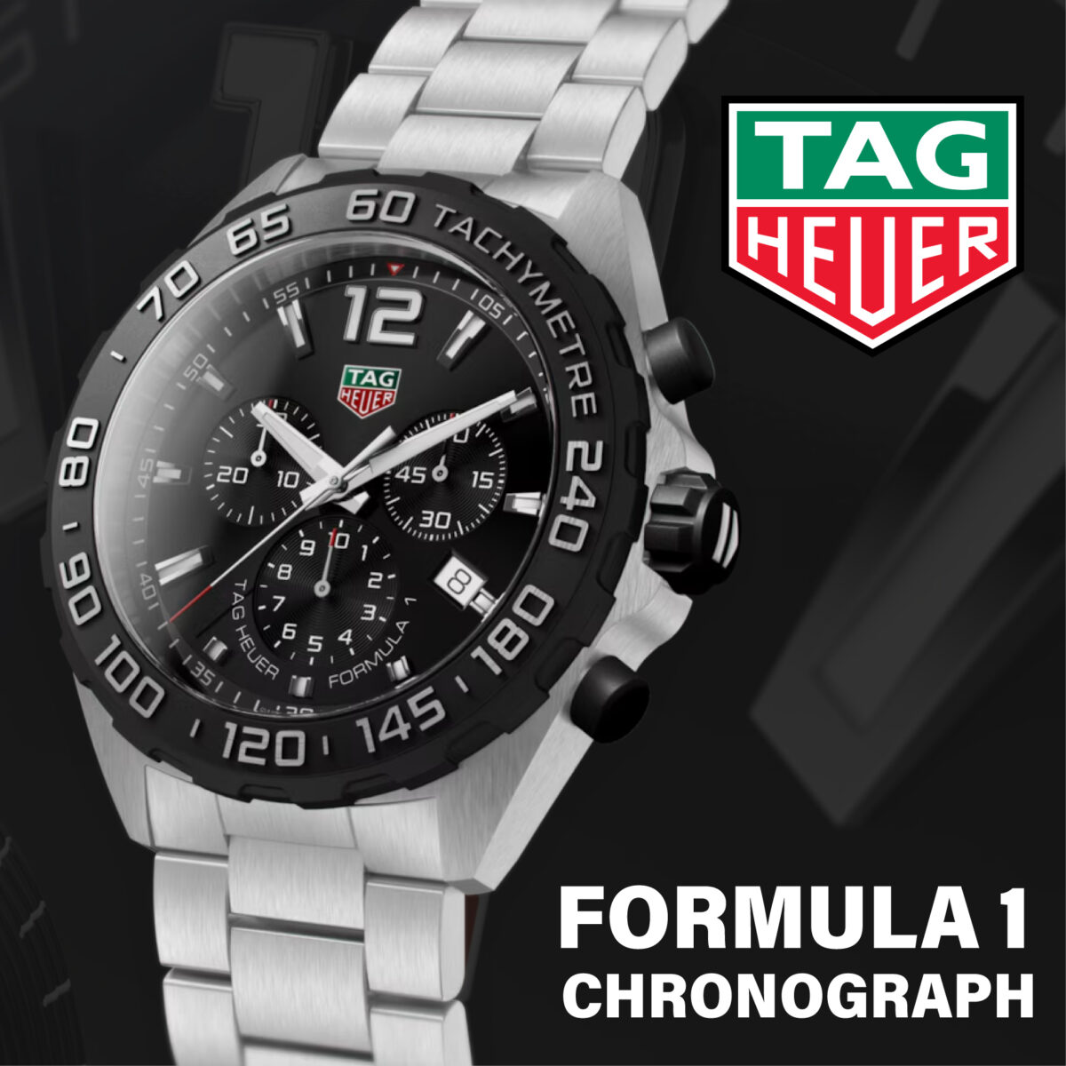 Win This TAG Heuer Formula 1 Chronograph Watch!